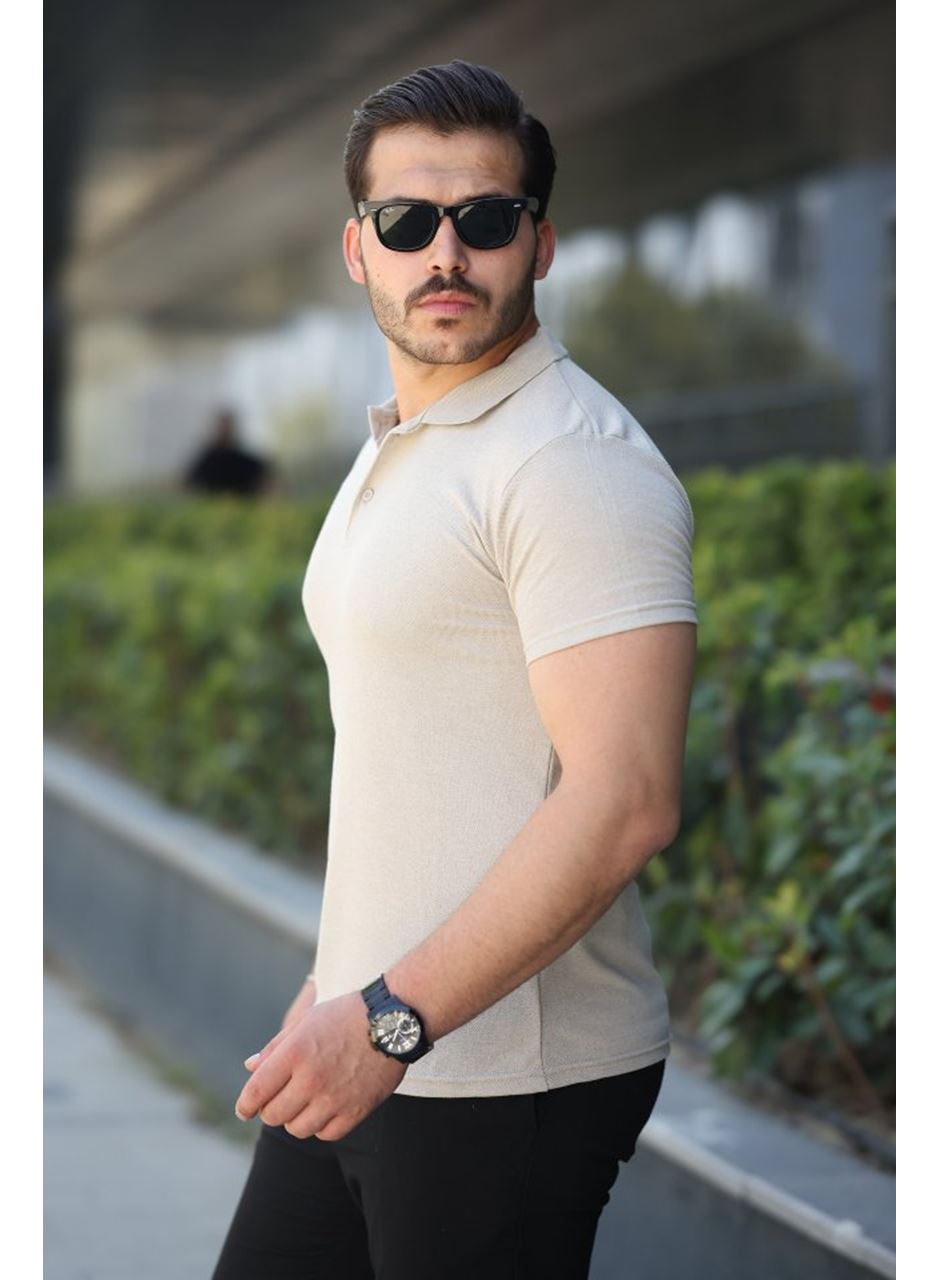 Erkek Kısa Kollu Yakalı Tişört