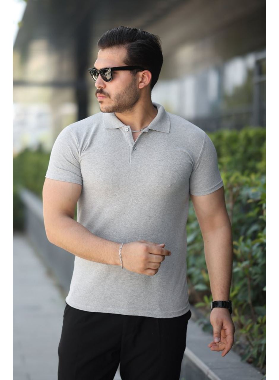 Erkek Kısa Kollu Yakalı Tişört