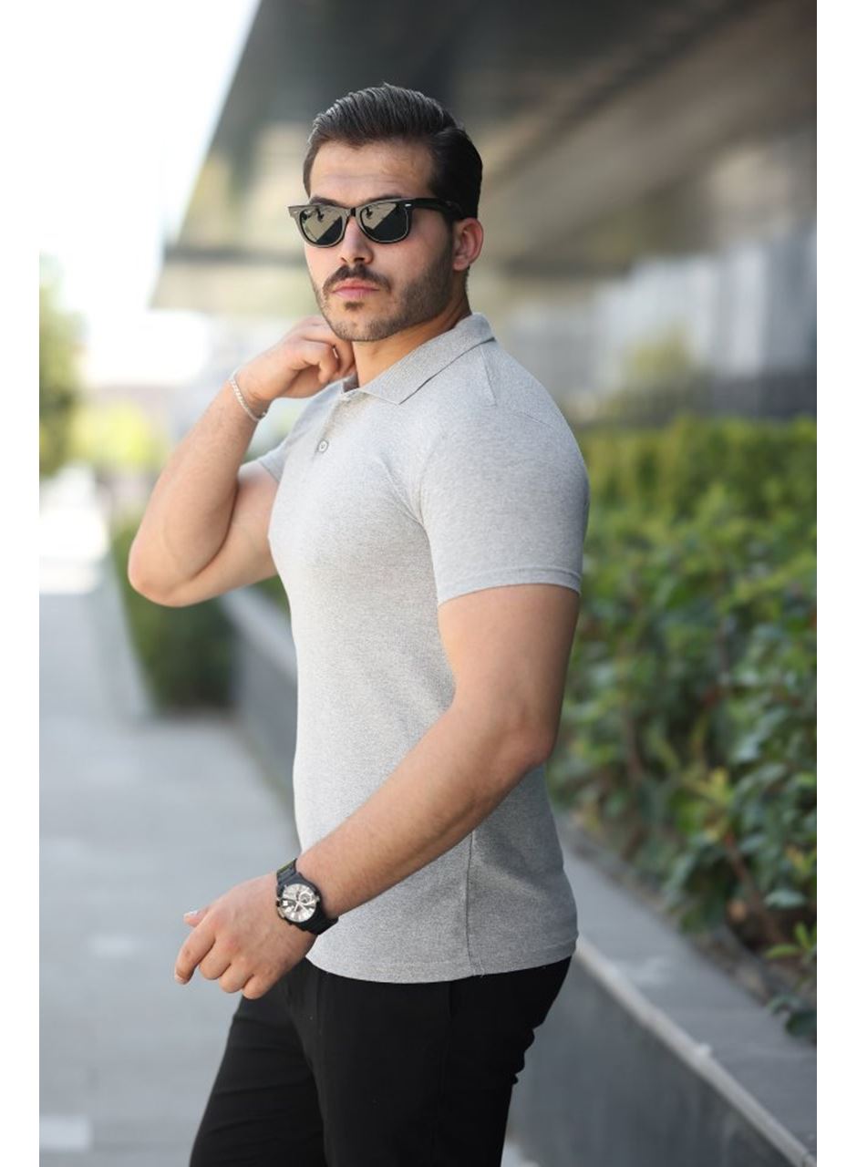 Erkek Kısa Kollu Yakalı Tişört