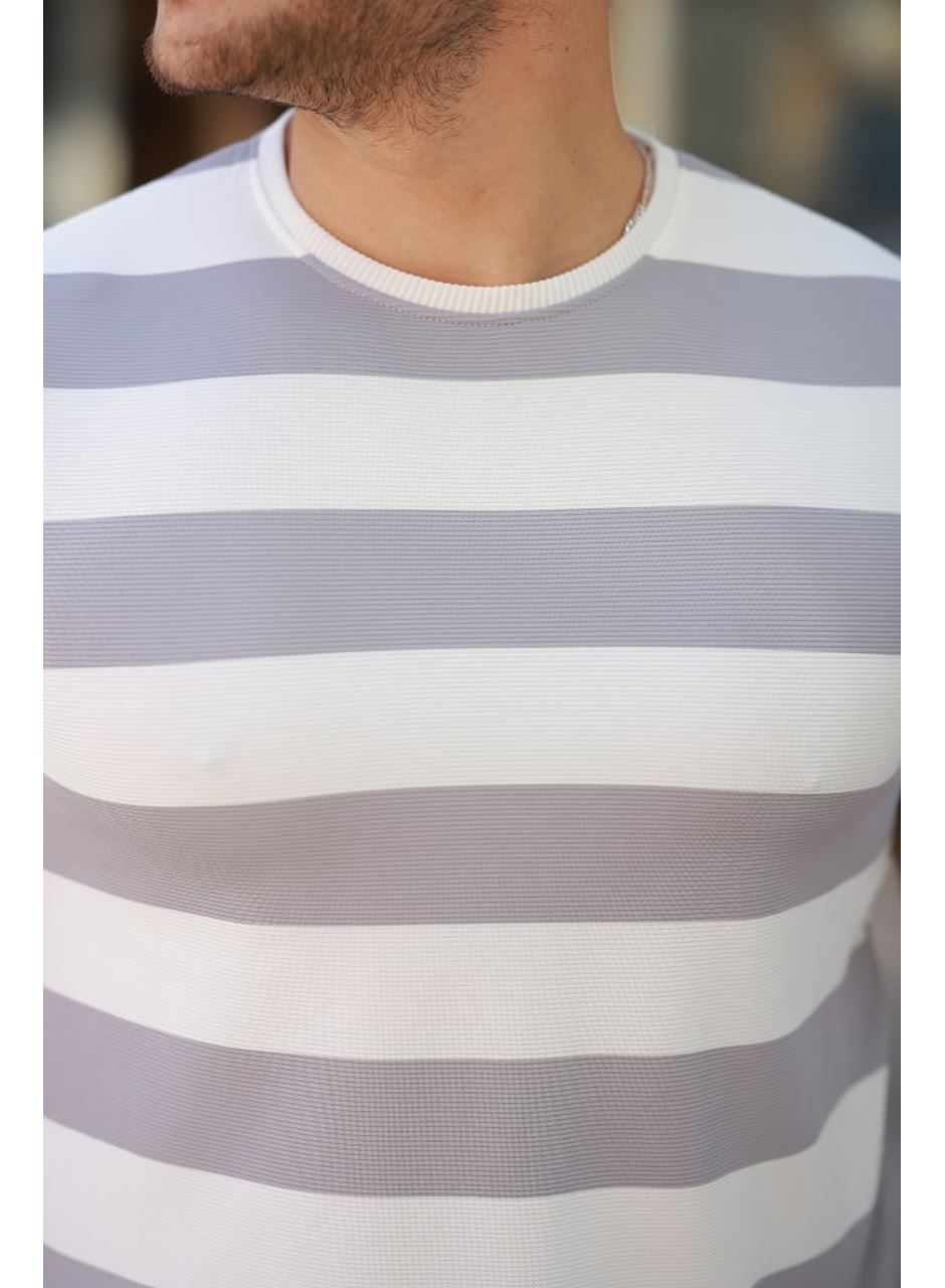 Erkek çift Renk Pamuklu örme Kumaş Kısa Kollu T-shirt