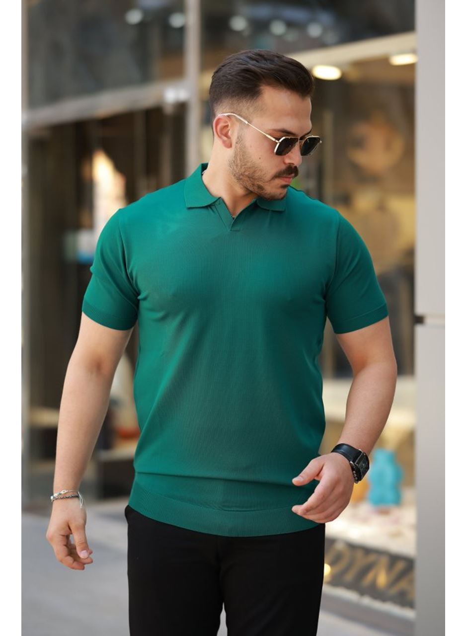 Erkek Hemşire Yaka Kısa Kollu Tişört