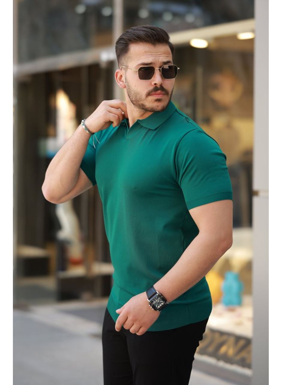 Erkek Hemşire Yaka Kısa Kollu Tişört