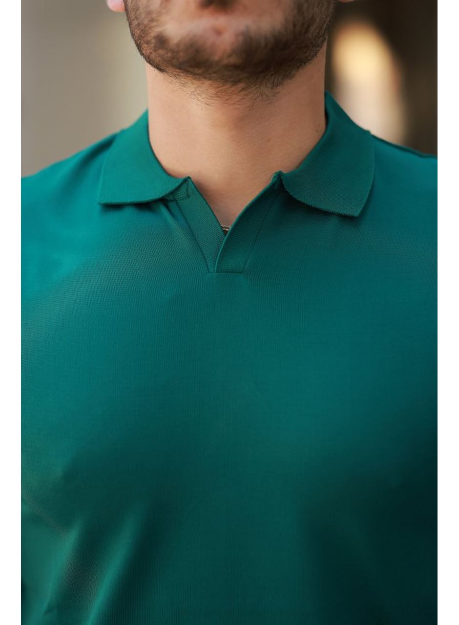 Erkek Hemşire Yaka Kısa Kollu Tişört