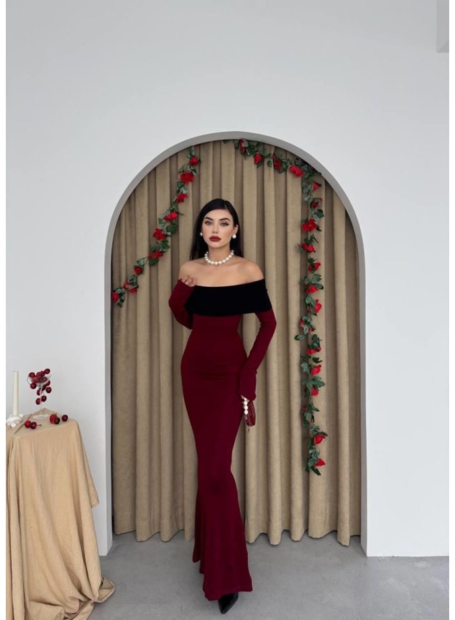 Leonidas Madonna Yaka Elbise