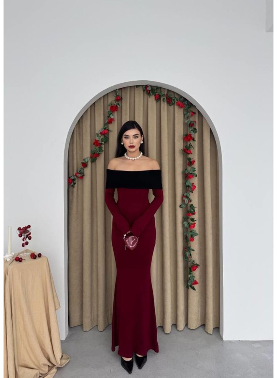 Leonidas Madonna Yaka Elbise