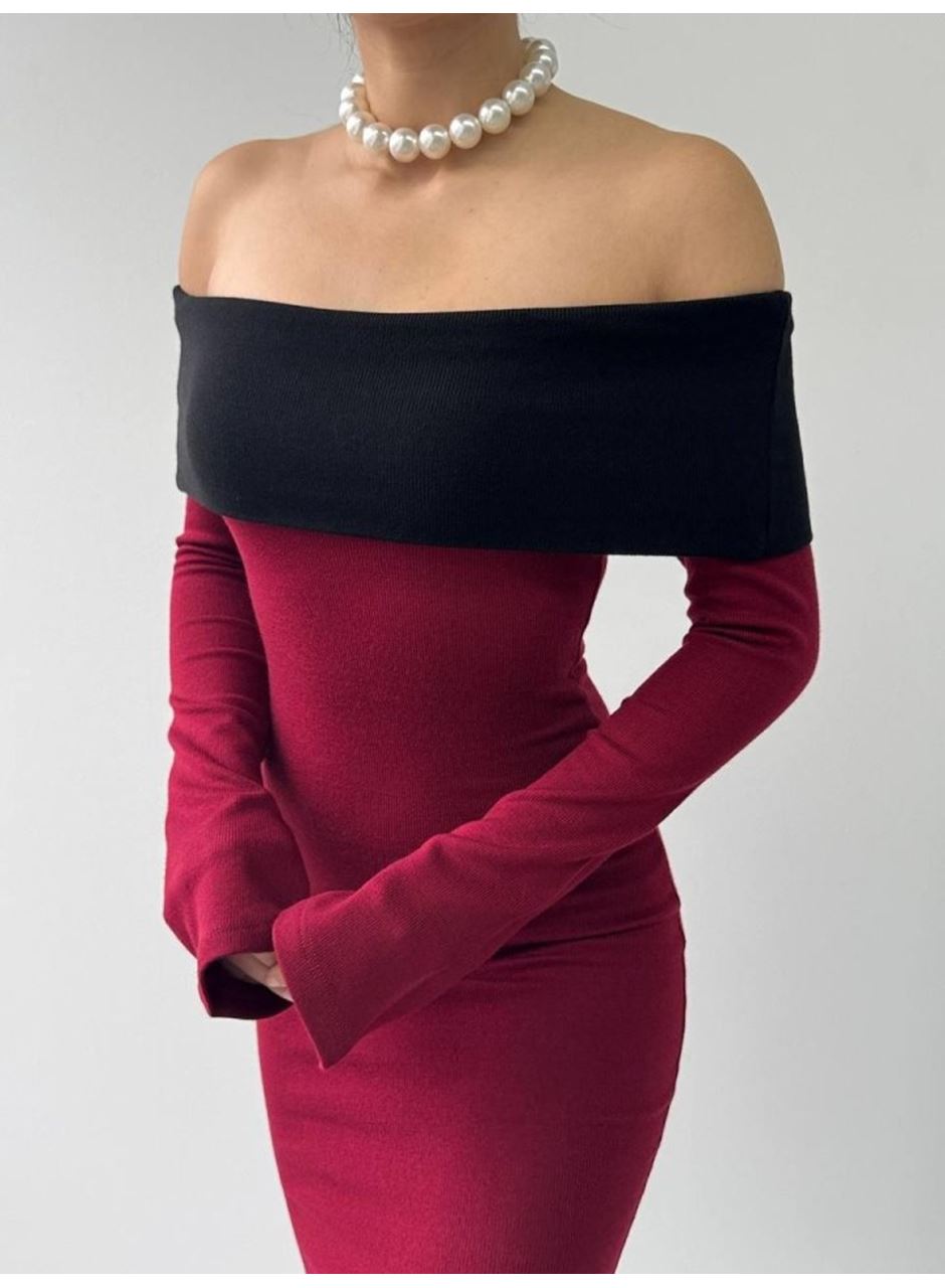 Leonidas Madonna Yaka Elbise