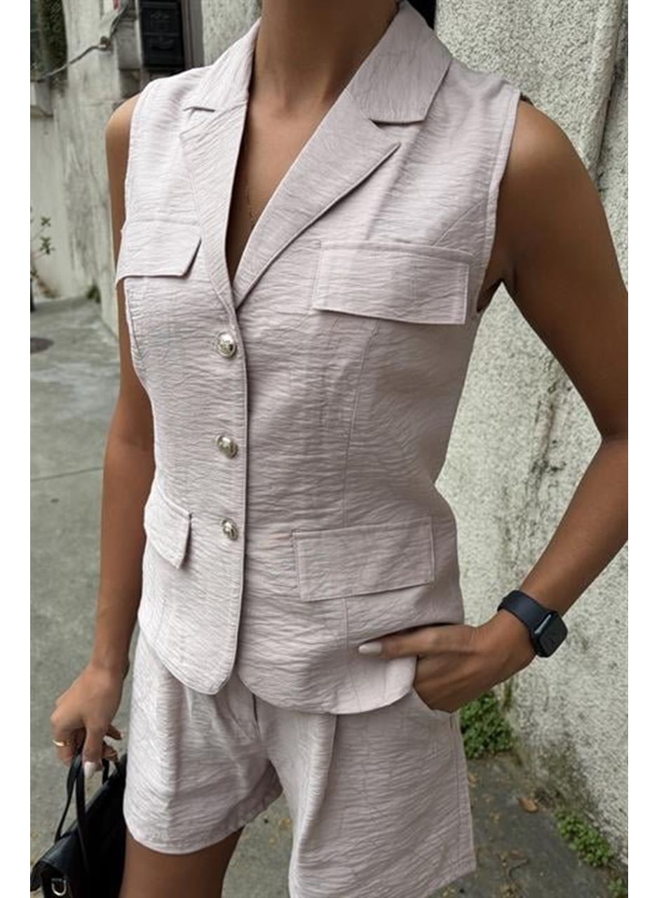 Yelek Şort Viscon Takım 10156-17