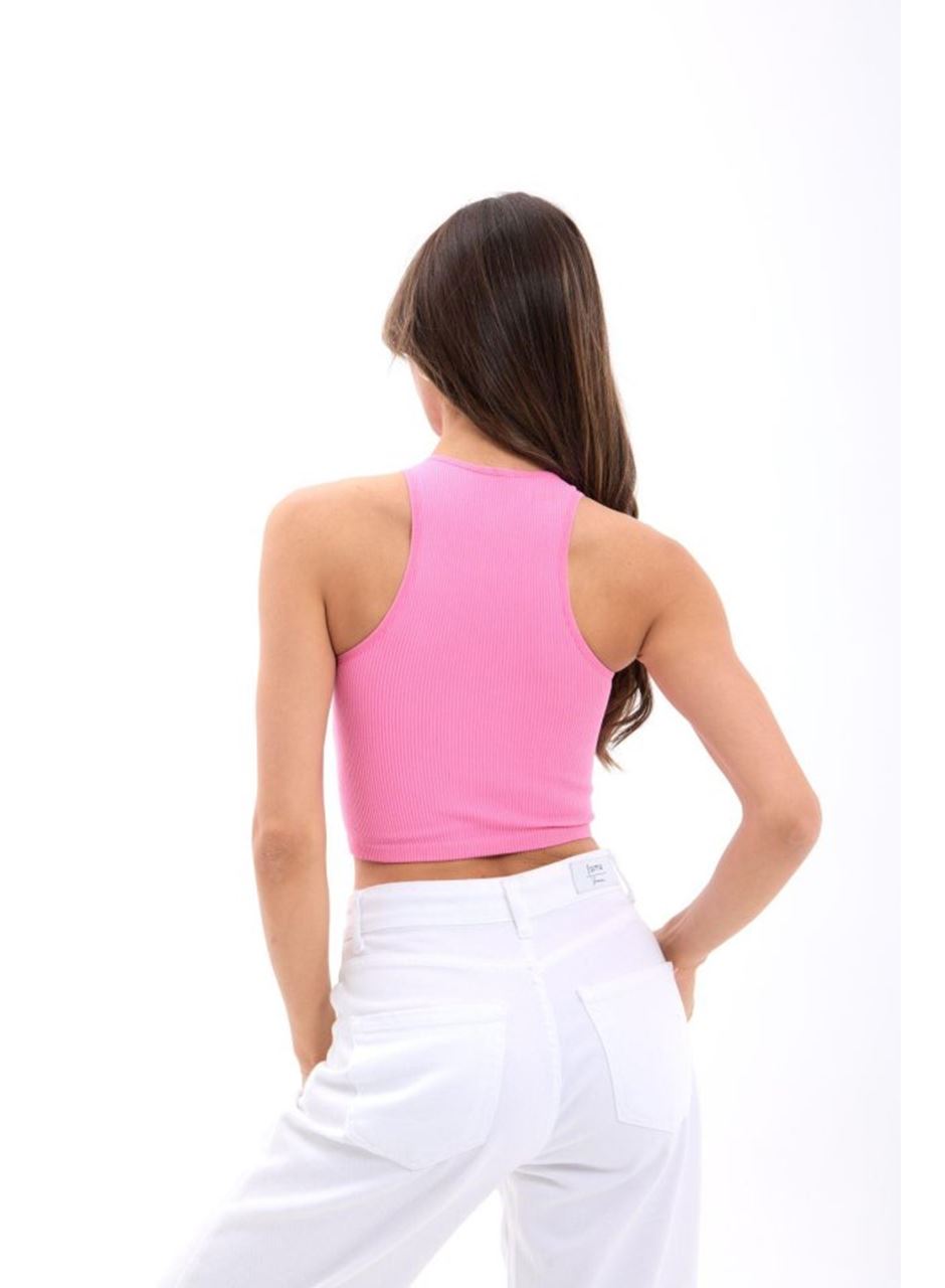 2501 SPORCU YARIM T-SHİRT-PEMBE