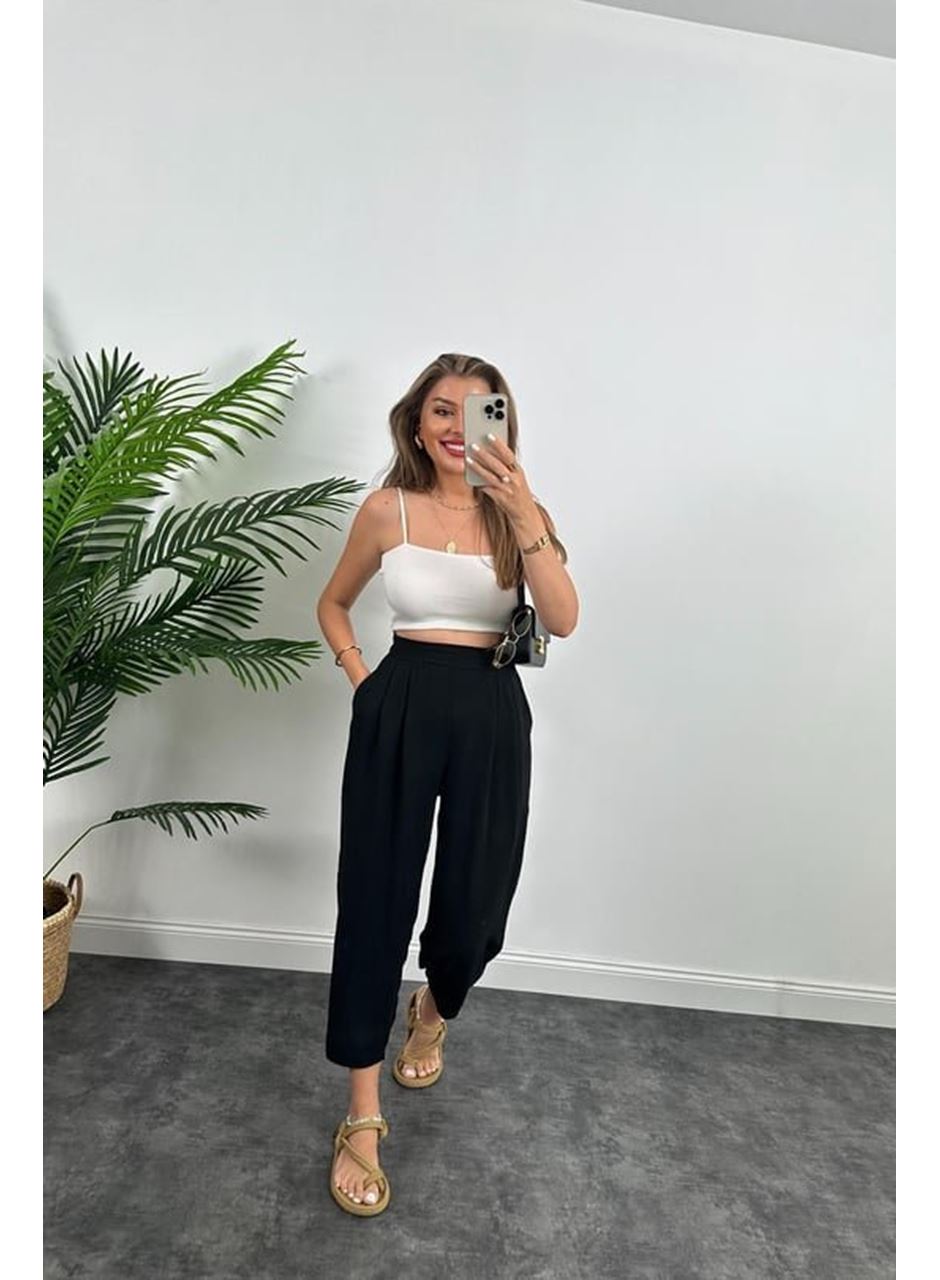 Kadın Yüksek Bel Hürrem Pantolon