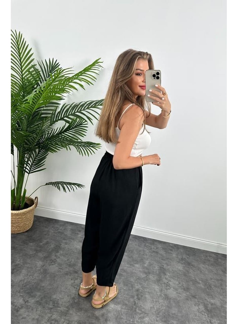 Kadın Yüksek Bel Hürrem Pantolon