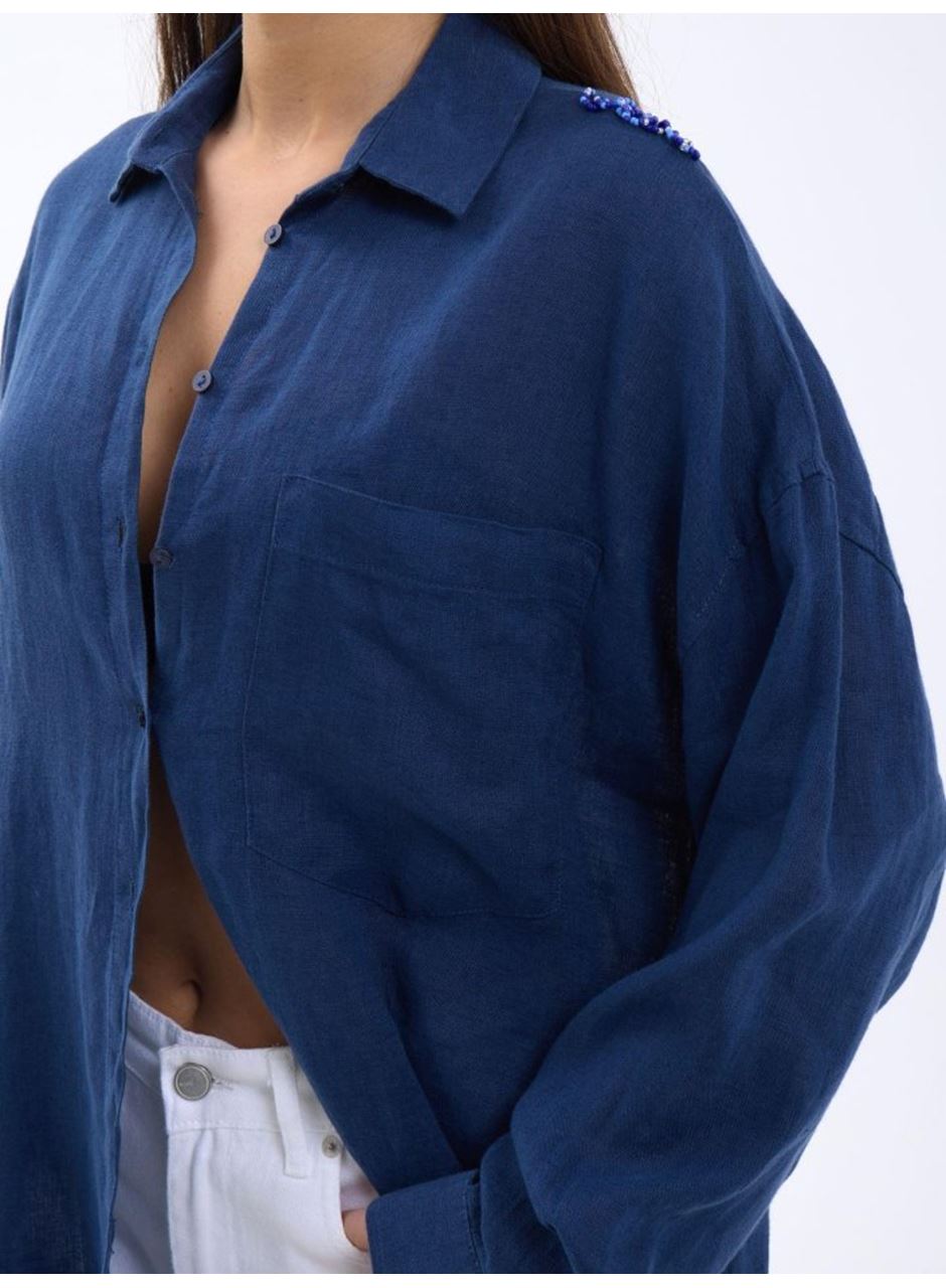 7399 GÖMLEK-LACİVERT