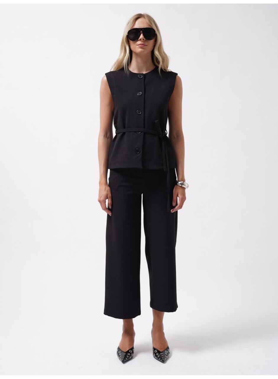 Kuşaklı Dokuma Yelek