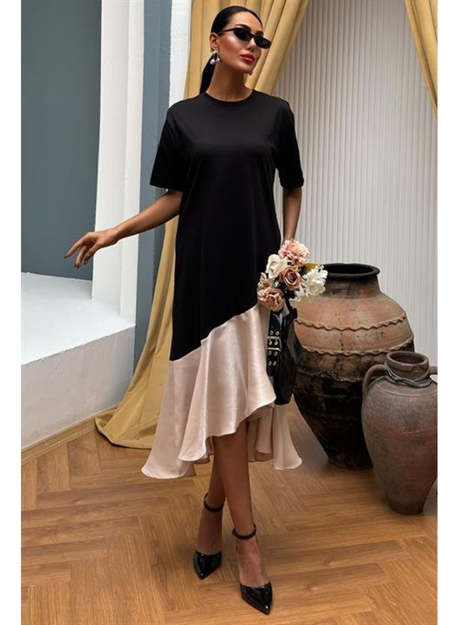 Volanlı Süprem Elbise 2864