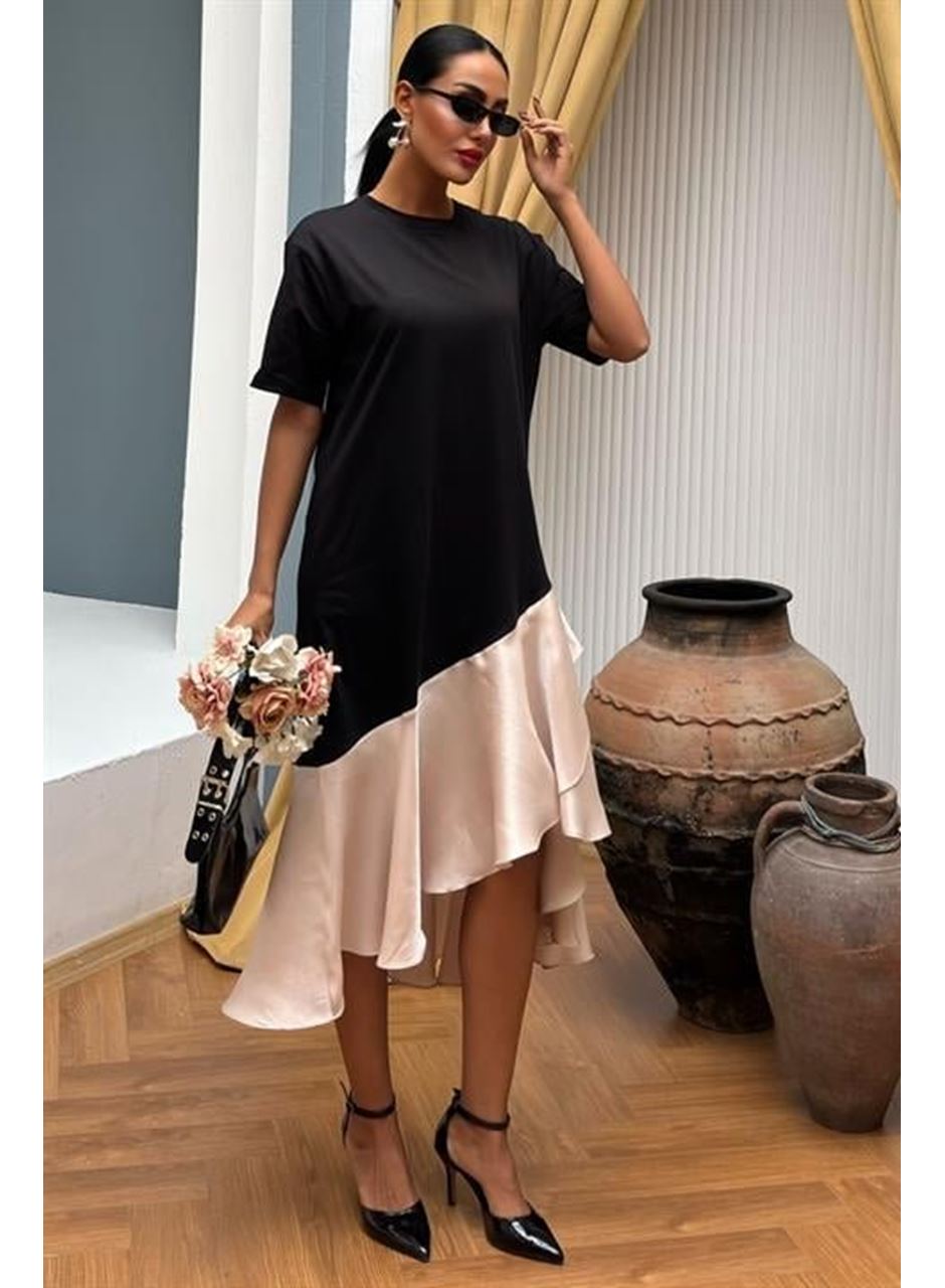 Volanlı Süprem Elbise 2864