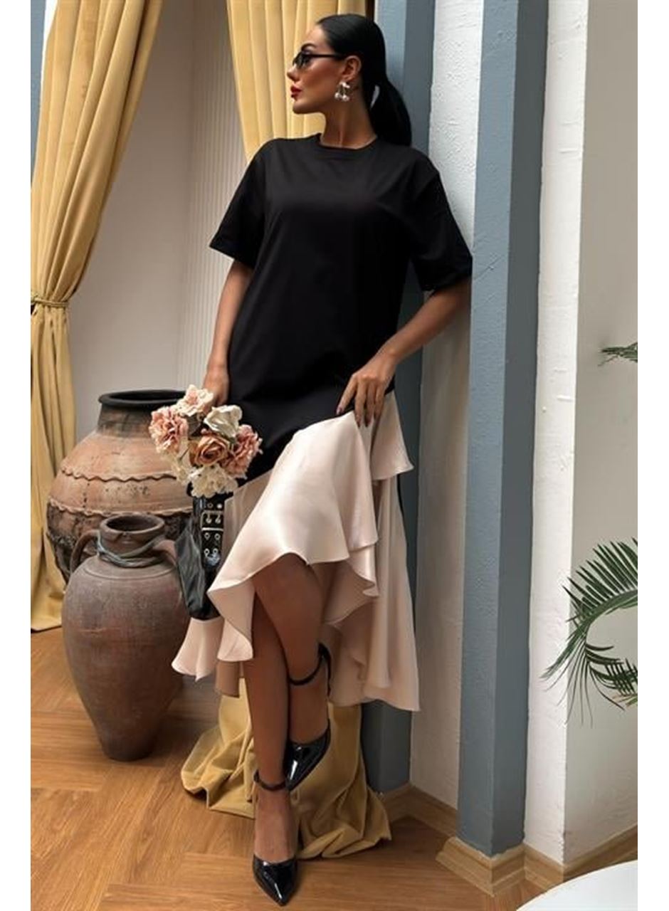 Volanlı Süprem Elbise 2864