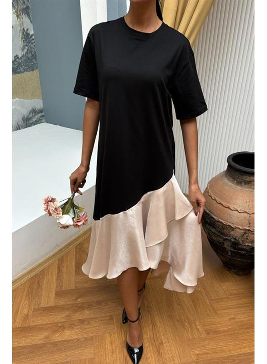 Volanlı Süprem Elbise 2864