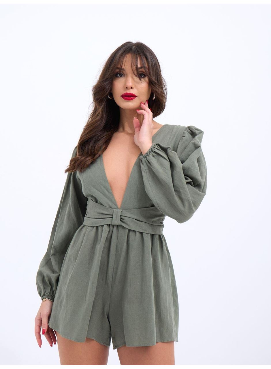 6528 TULUM ELBİSE-HAKİ