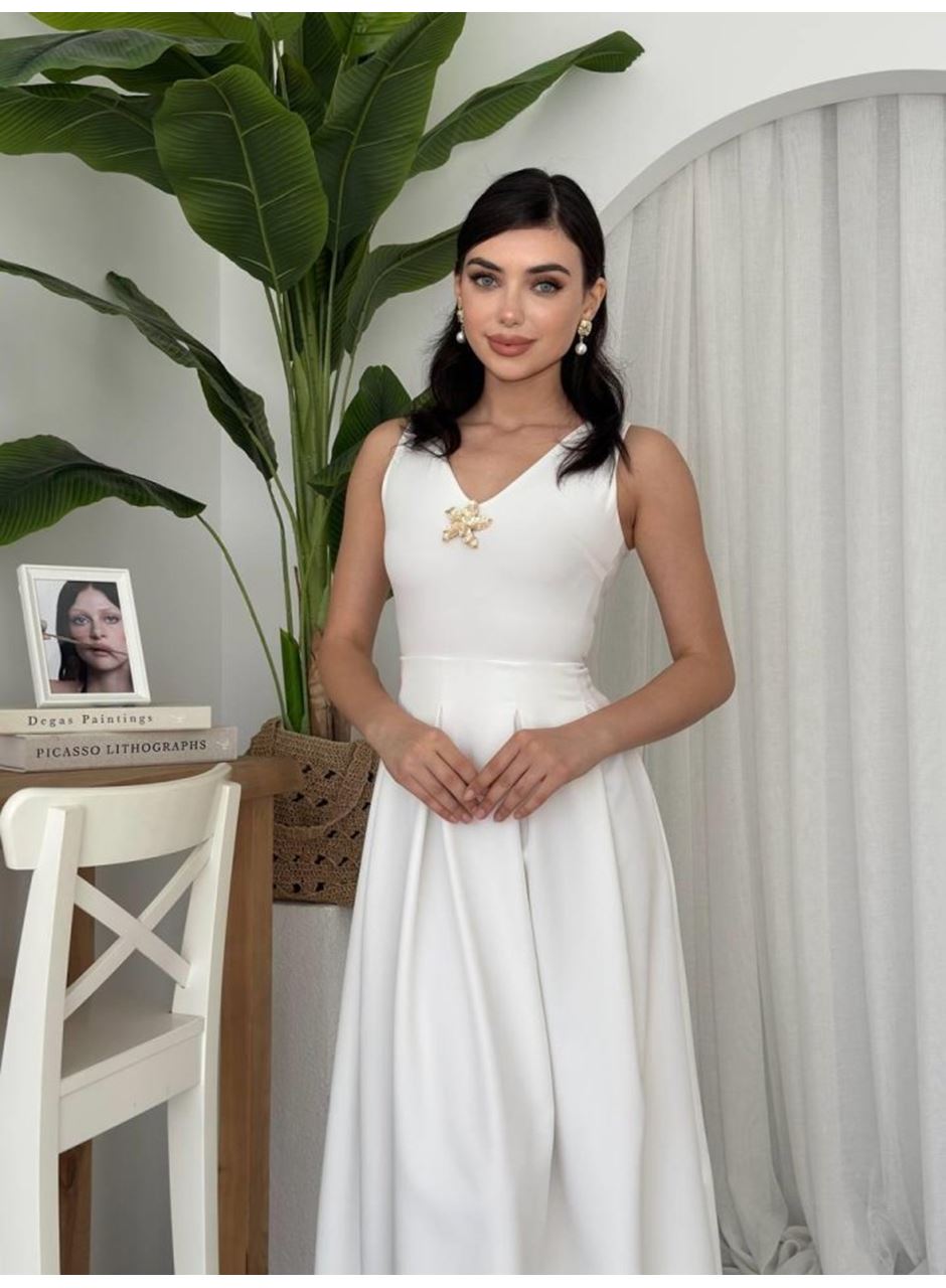 Late Yıldız Detaylı Elbise