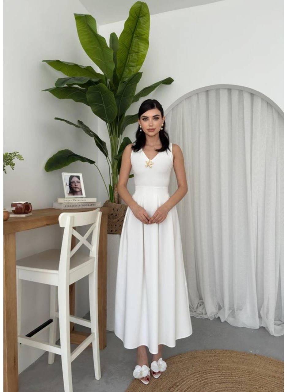 Late Yıldız Detaylı Elbise