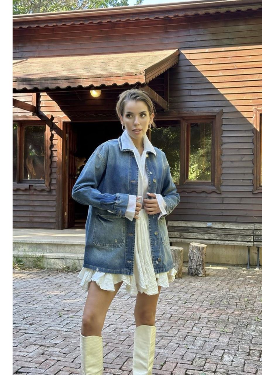 Mavi Vintage Kot Ceket