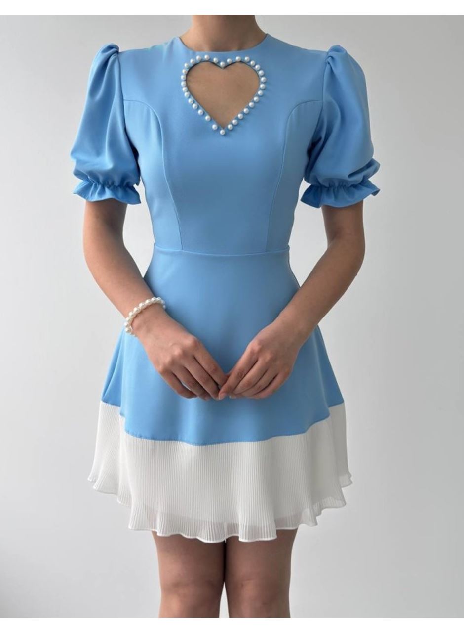 Safe Kalp Detaylı Elbise