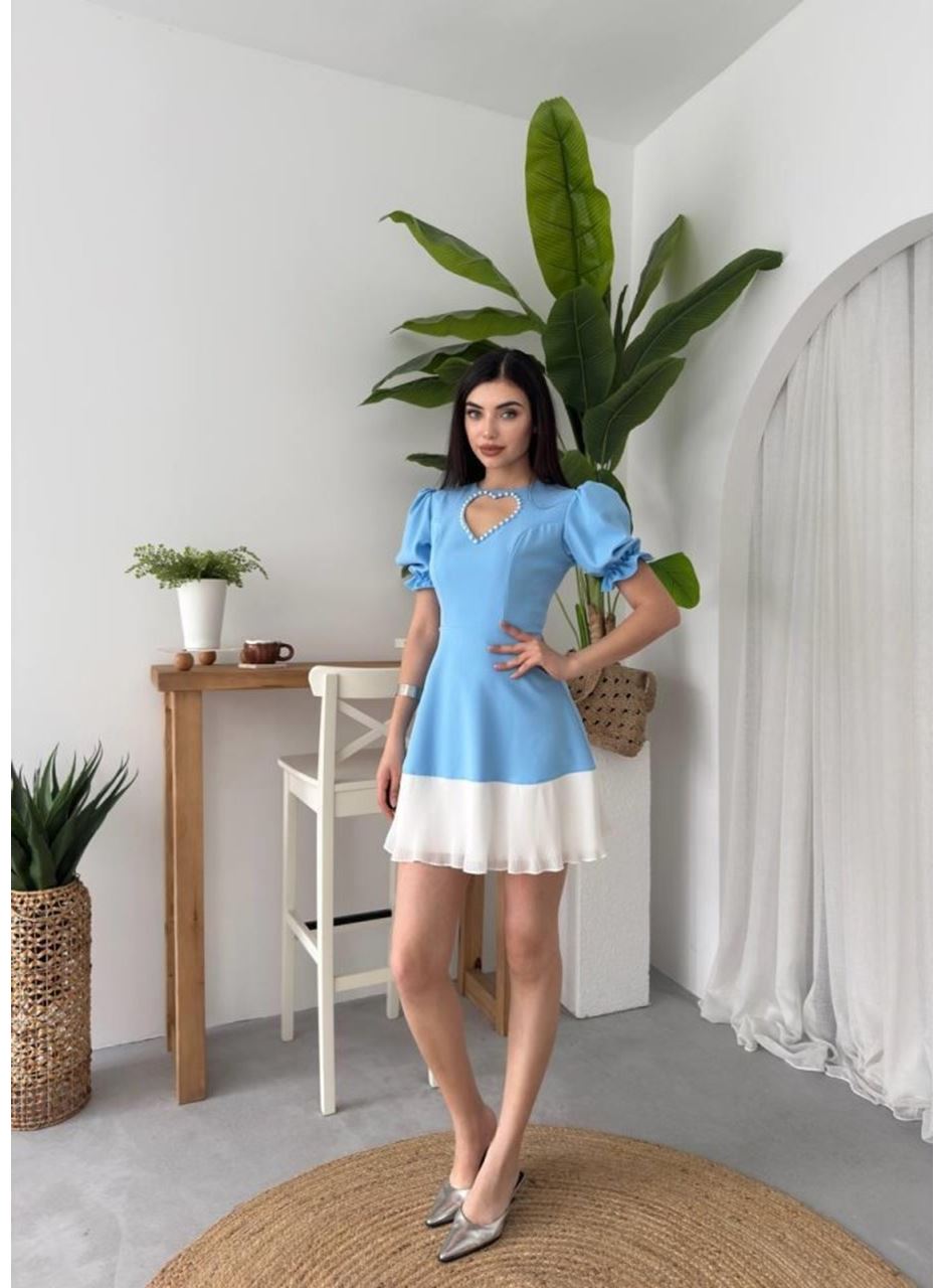 Safe Kalp Detaylı Elbise