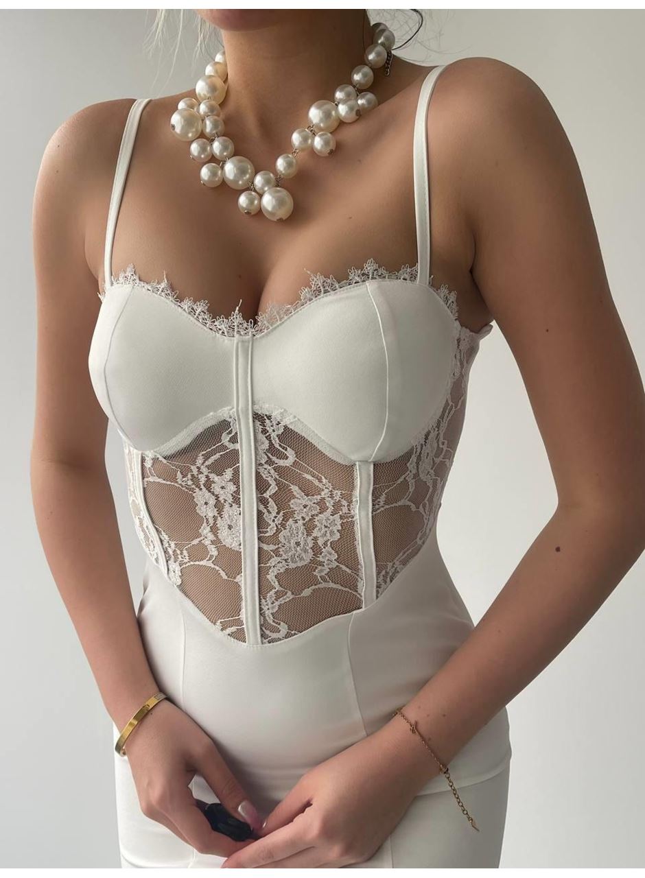 Begonia İp Askılı Elbise