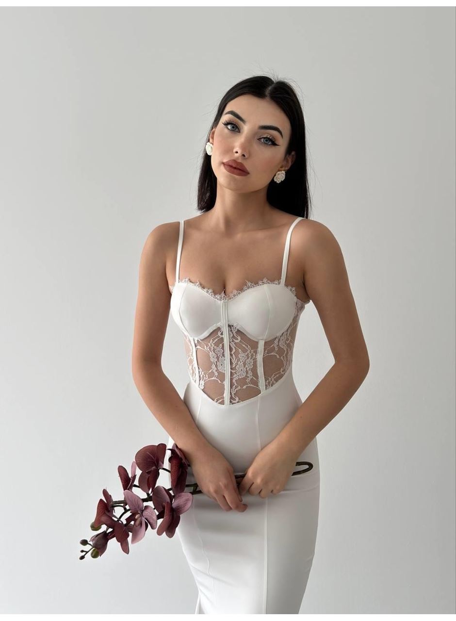 Begonia İp Askılı Elbise