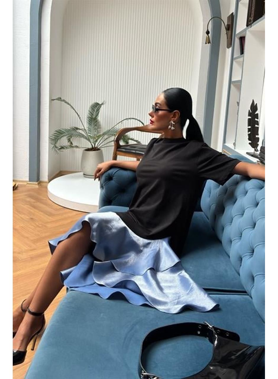 Volanlı Süprem Elbise 2864