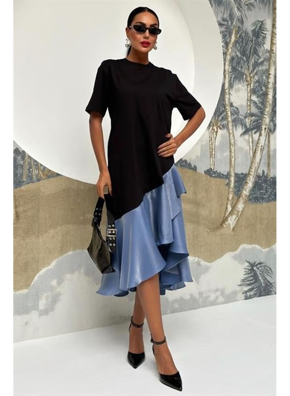 Volanlı Süprem Elbise 2864