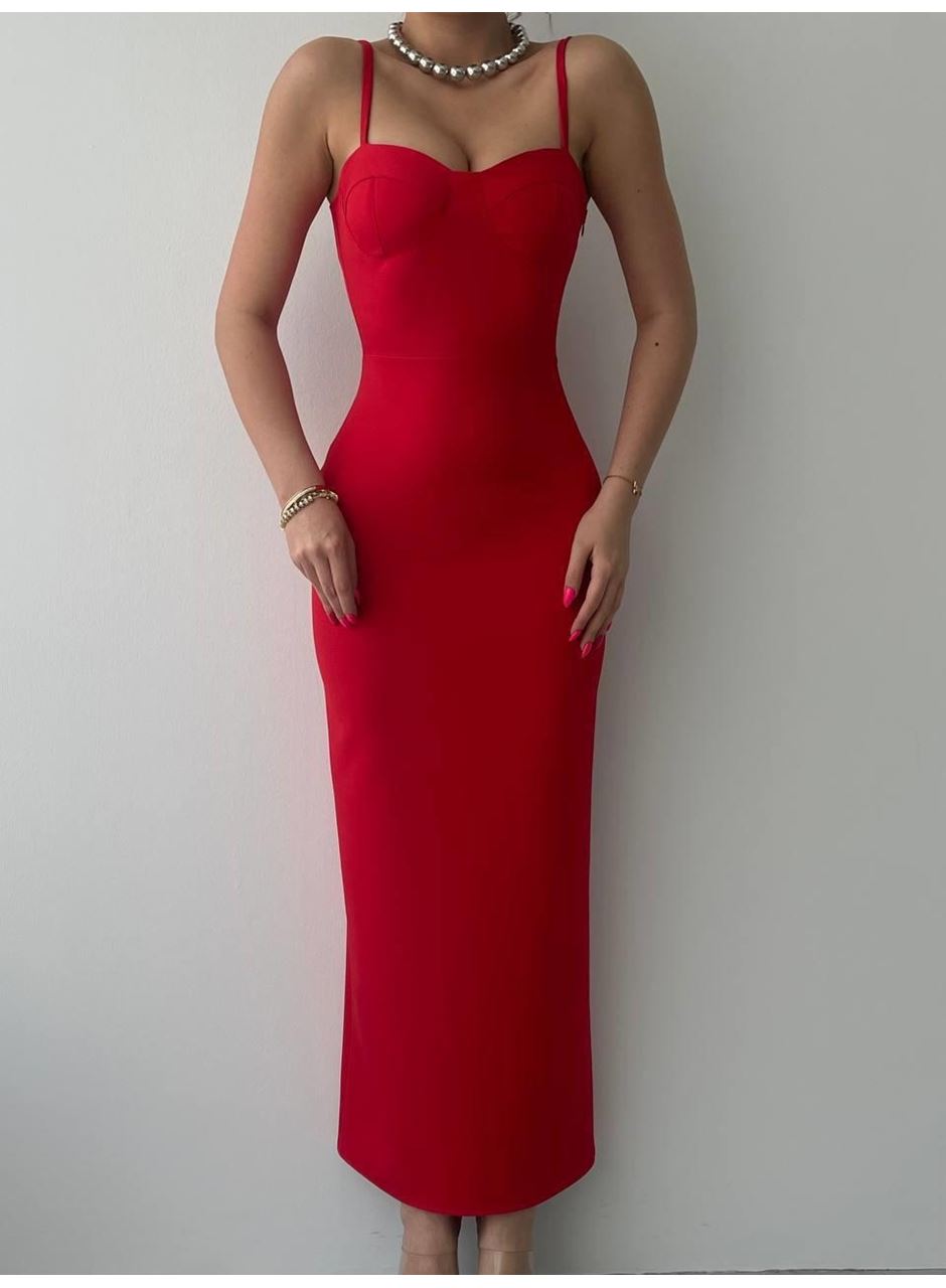 Chatelet Askılı Kalem Elbise