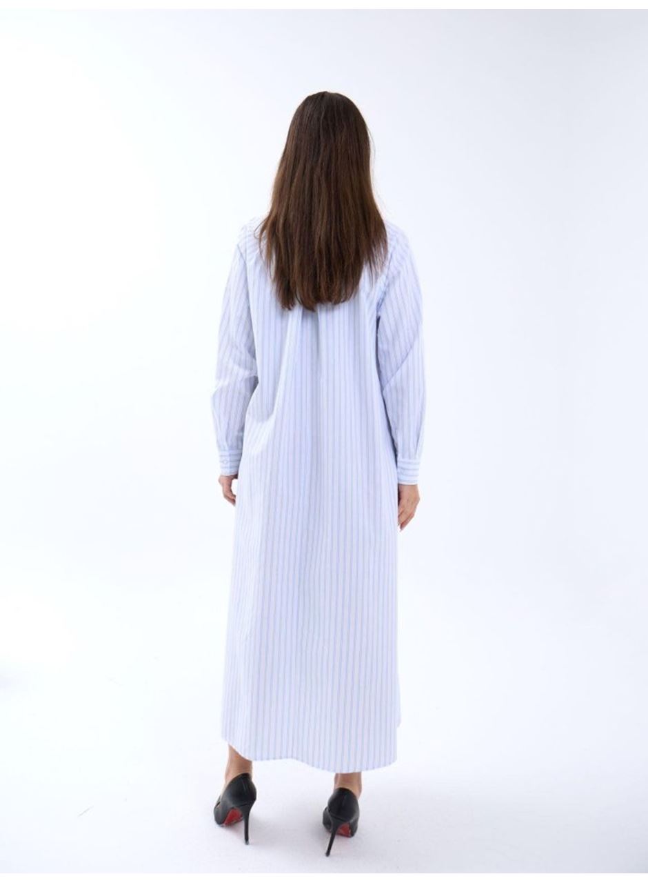 5857 ELBİSE-ATLANTA ÇİZGİLİ