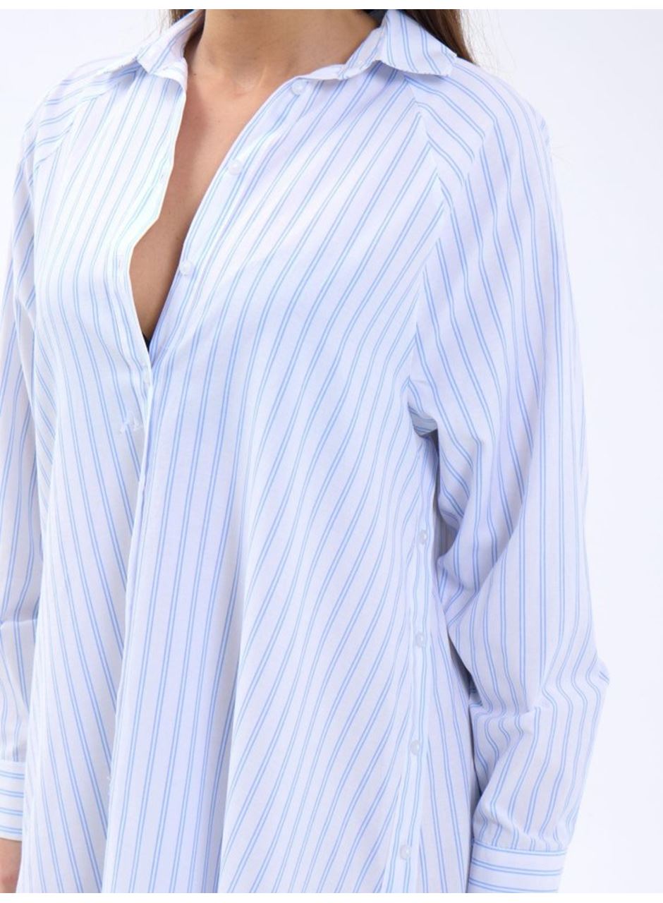 5857 ELBİSE-ATLANTA ÇİZGİLİ