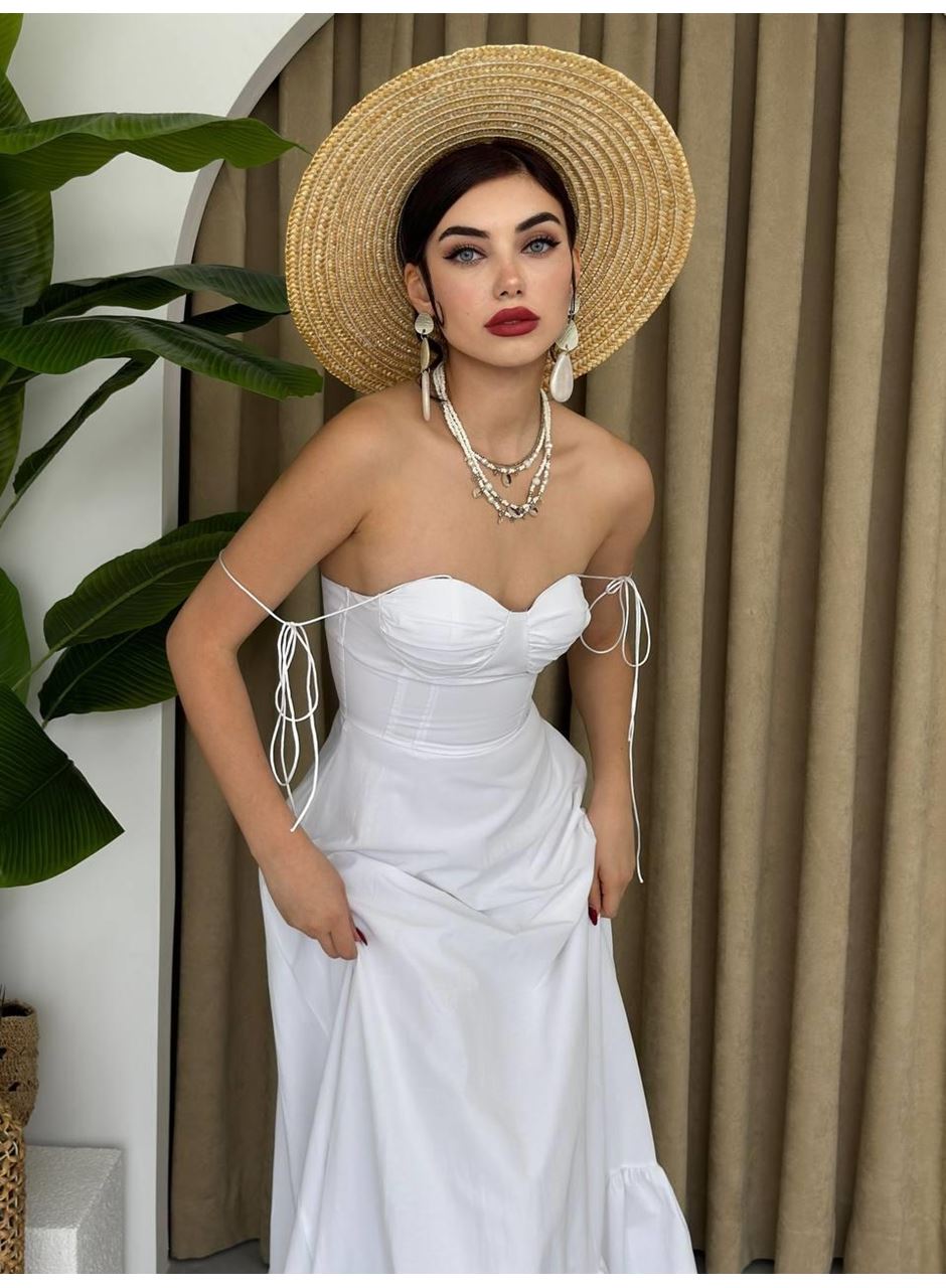 Elia İp Askılı Elbise