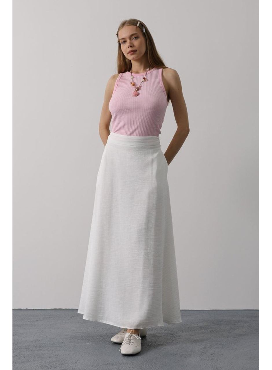 Keten Etek - Beyaz