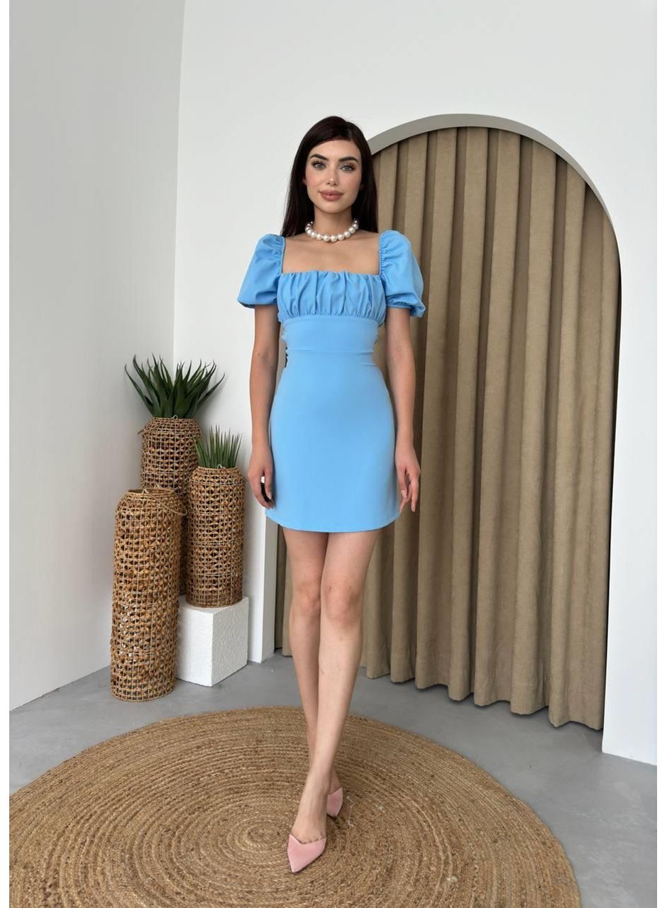 Hessen Sırt Dekolteli Elbise