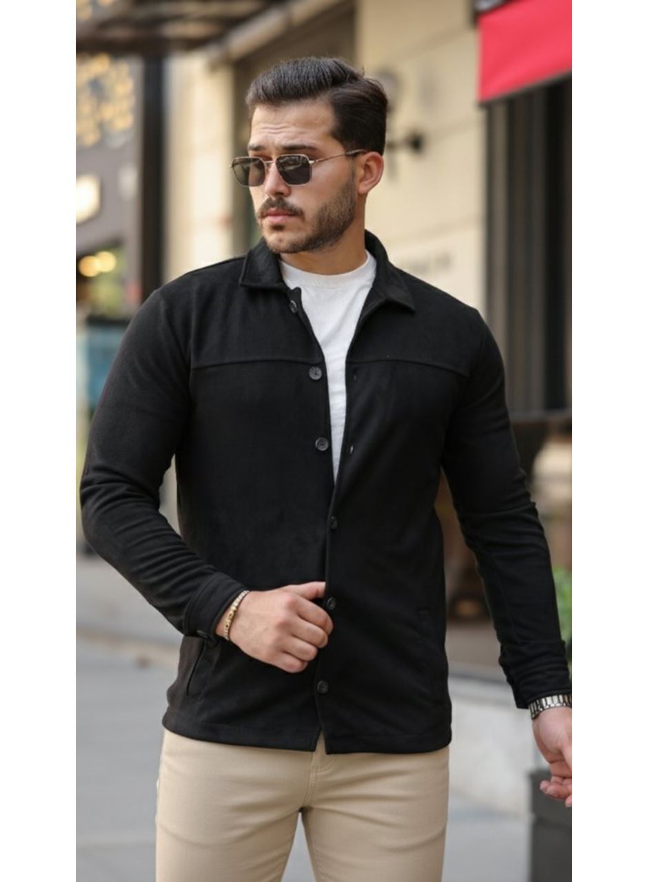 Erkek Süet Ceket Gömlek