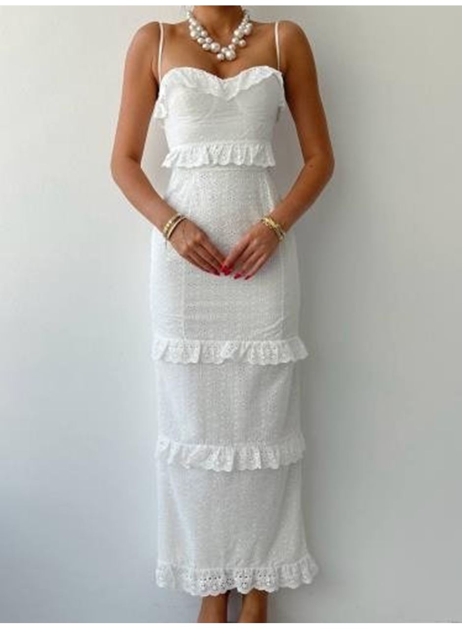 Lere Ip Askılı Elbise