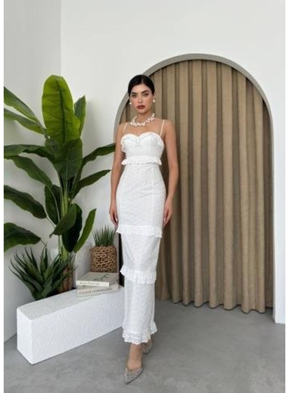 Lere Ip Askılı Elbise