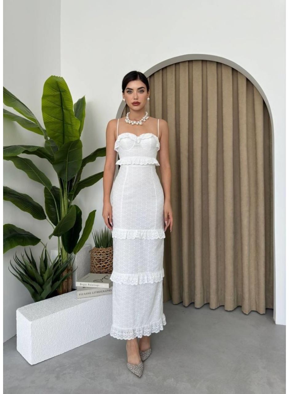 Lere Ip Askılı Elbise