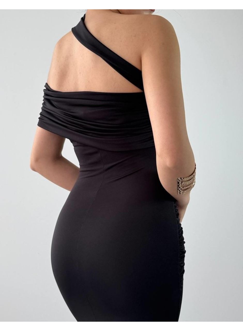 Reta Çapraz Omuz Elbise