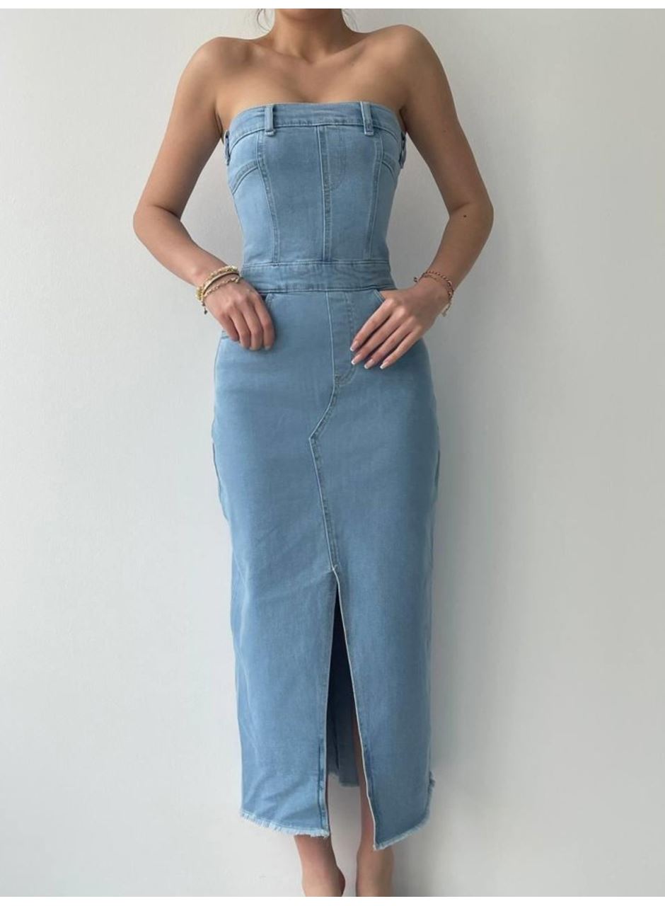 Sonic Straplez Elbise