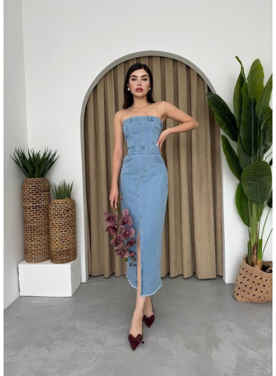 Sonic Straplez Elbise