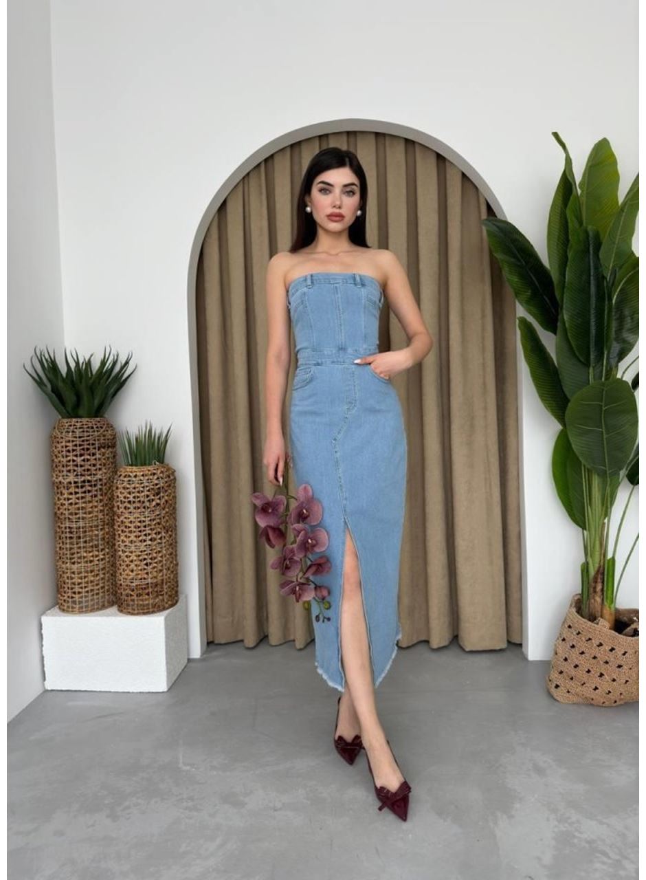 Sonic Straplez Elbise