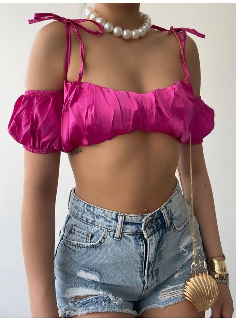 Kelsey Saten Büstiyer