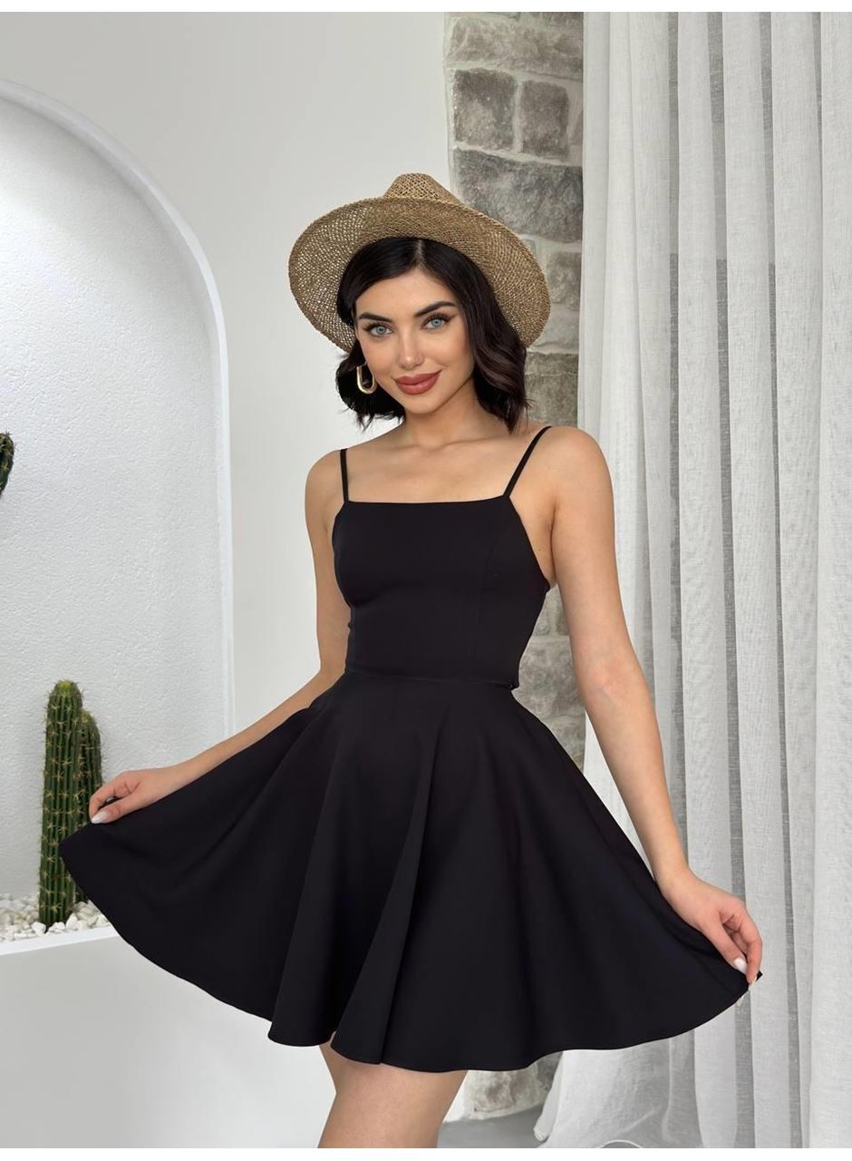 Pole İp Askılı Elbise