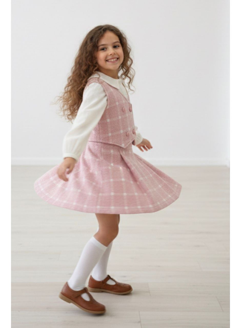 KIZ ÇOCUK MOLİNA YELEK TAKIM