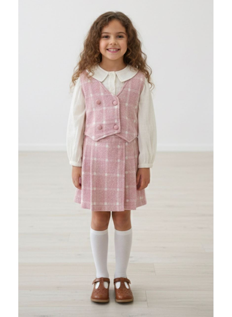 KIZ ÇOCUK MOLİNA YELEK TAKIM