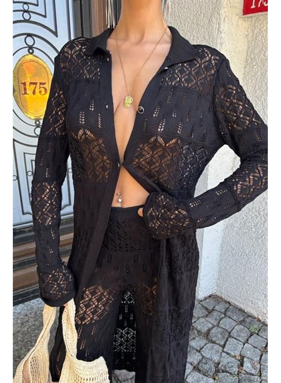 Bridget Ajurlu Uzun Hırka Takım 9881