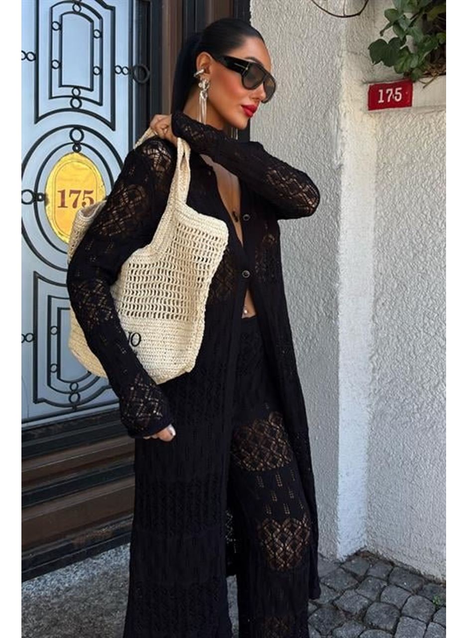 Bridget Ajurlu Uzun Hırka Takım 9881